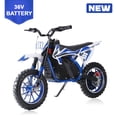 thumbnail image 1 of AQQW Dirt Bikes, Kids Electric Mini Bikes, Off Road Mini Motorcycle, Electric Pocket Motorbike with High-Performance Motor and Battery, 10 Inch Tires, 1 of 10