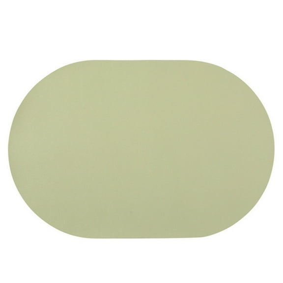 AQQW Table Placemat Non-Slip Heat Resistant Waterproof Kitchen Dining Placemat Fake Leather Cup Coaster Home Supply