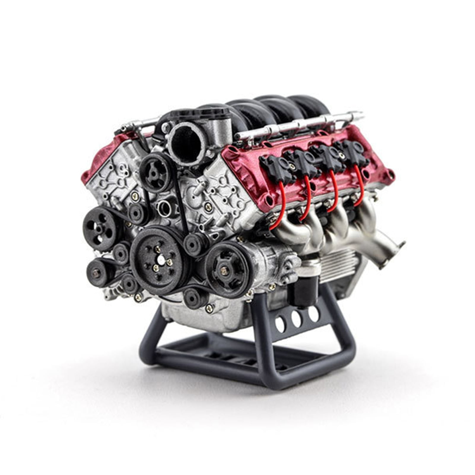 3D Printed Engine V8 Engine Model Kit For RC Cars - 3D Printed