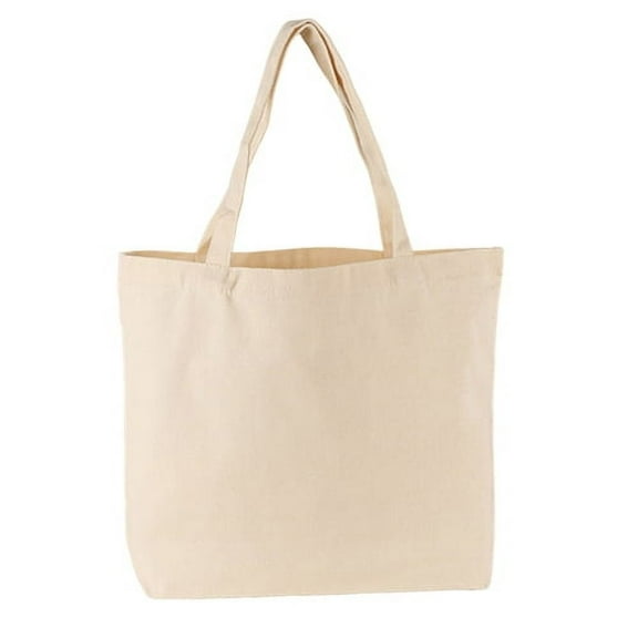 AQRS 1/3/6 Pcs Canvas Bag Large Capacity Max Load Bearing Reusable DIY Painting Surface Heavy-duty Grocery Bag Shopping Travel Tote Beach Storage Bag