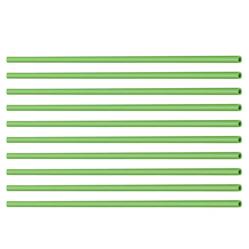 AQRS 10Pcs Flower Stem Cover Green Unbreakable Flexible Soft PVC DIY