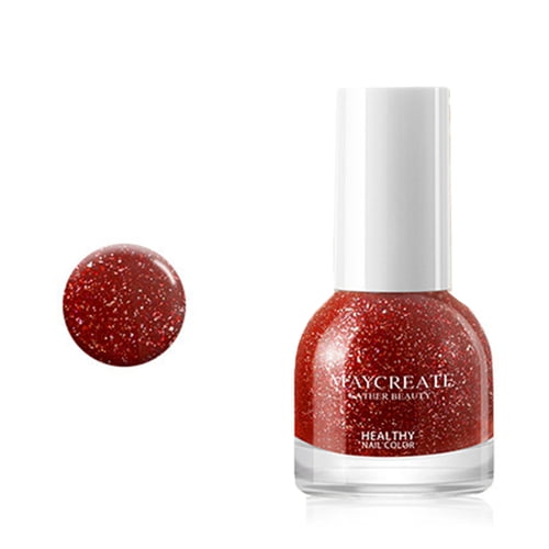 AQRS 10ml Nail Polish Safe Ingredients Allergy Free Quick Drying Long