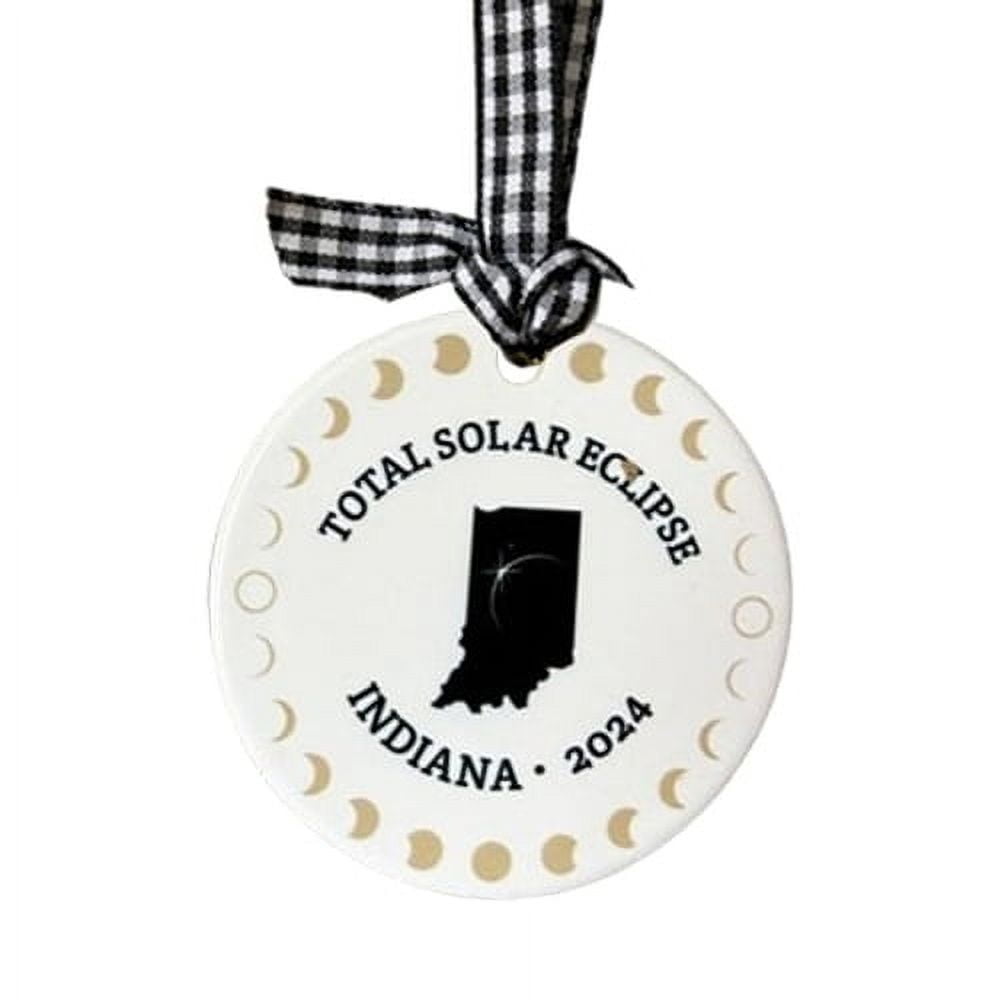 AQRS 2024 Solar Eclipse Decoration Acrylic Path of Totality States