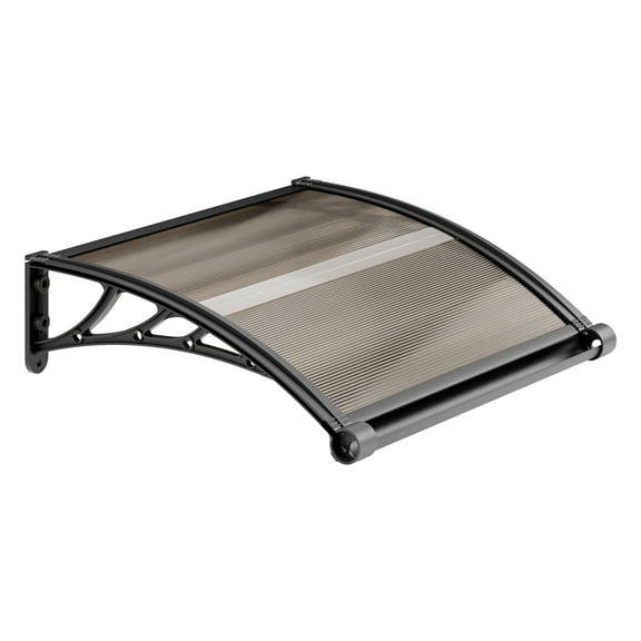 AQRS Door Awnings Exterior, Awning for Door Entrance, 24x32 Inches Awnings for Patio, Deck, Window Awning Canopy Exterior, UV, Rain, Snow Protection Door Awning