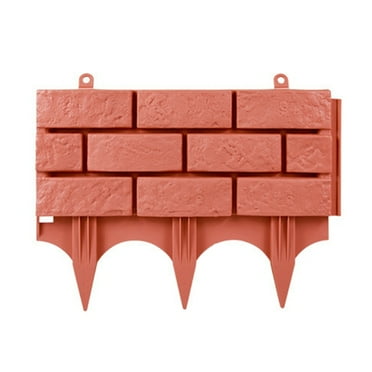 AQRS Garden Fence Flexible Weather Proof Plastic Landscape Path Panels Garden Edging Fence for Yard