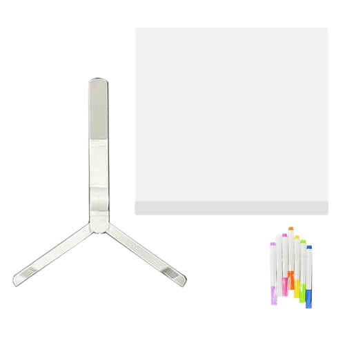 AQRS LED Note Board with 7 Colors Pen Reusable Easy to Use Glowing ...