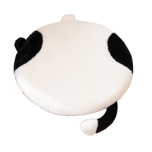 AQRS Seat Cushion Round Shape Cat Design Memory Foam for Long Sitting Hour on Office Chair Non-Slip Chair Pad for Relieving Back Sciatica