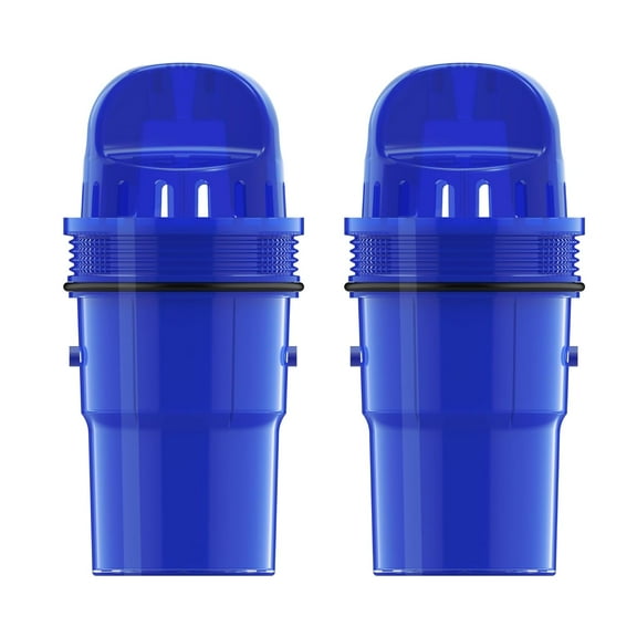 AQUA CREST 2 Packs Pitcher Water Filter Replacement for All PUR, PUR Plus Pitcher and Dispenser Filtration Systems, CRF950Z, PPF951K, PPF900Z, NSF Certified