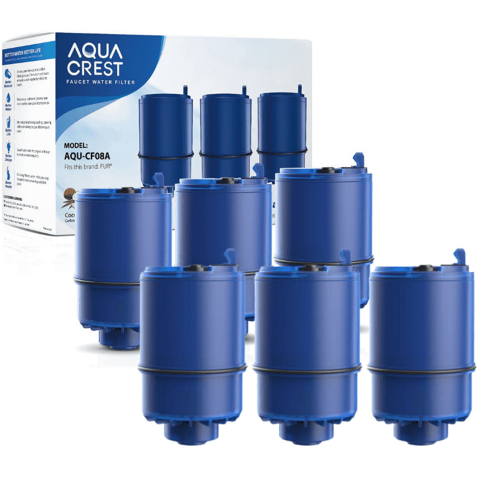 AQUACREST 3US-PF01 Under Sink Water Filter, NSF/ANSI 42 Certified  Replacement f