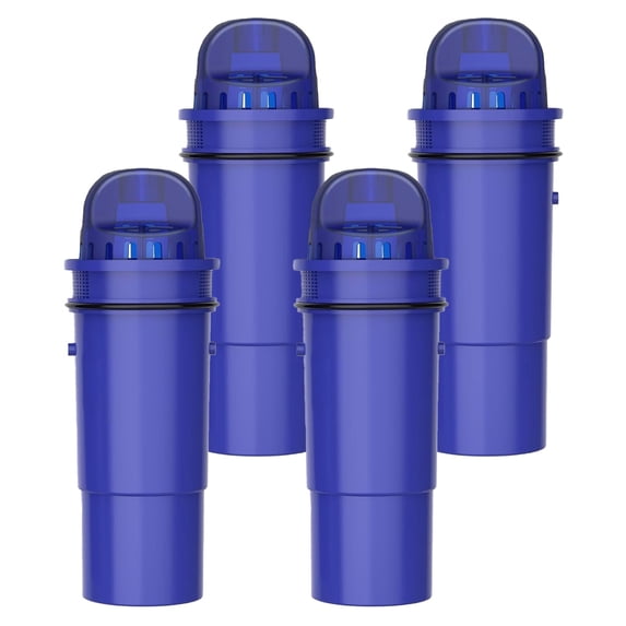 AQUA CREST CF10A Water Filter Replacement for Pur® Plus Pitcher Water Filter, CRF950Z, PPF951K, PPF900Z, PPT700, PPT111, CR1100, DS1800 and All Pur® Pitchers and Dispensers, NSF Certified, 4 Pack