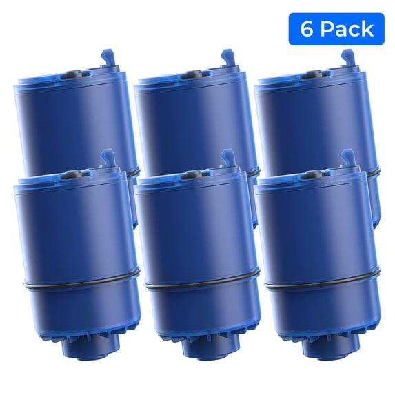 AQUA CREST Water Filter Replacement for All PUR®, PUR®PLUS Faucet, Pur® RF-9999® Faucet Water Filter(5+1 pack)