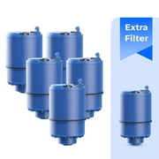 AQUA CREST Water Filter Replacement for All PUR®, PUR®PLUS Faucet, Pur® RF-9999® Faucet Water Filter(5+1 pack)