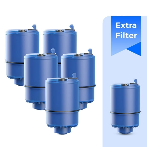 AQUA CREST Water Filter Replacement for All PUR®, PUR®PLUS Faucet, Pur® RF-9999® Faucet Water Filter(5+1 pack)