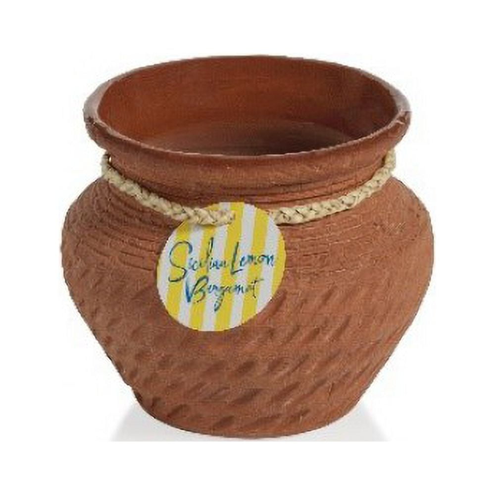 AQUA LEMON Zodax Scented Candle Jar 7 oz 35 hr -Limone Costa d Amalfi