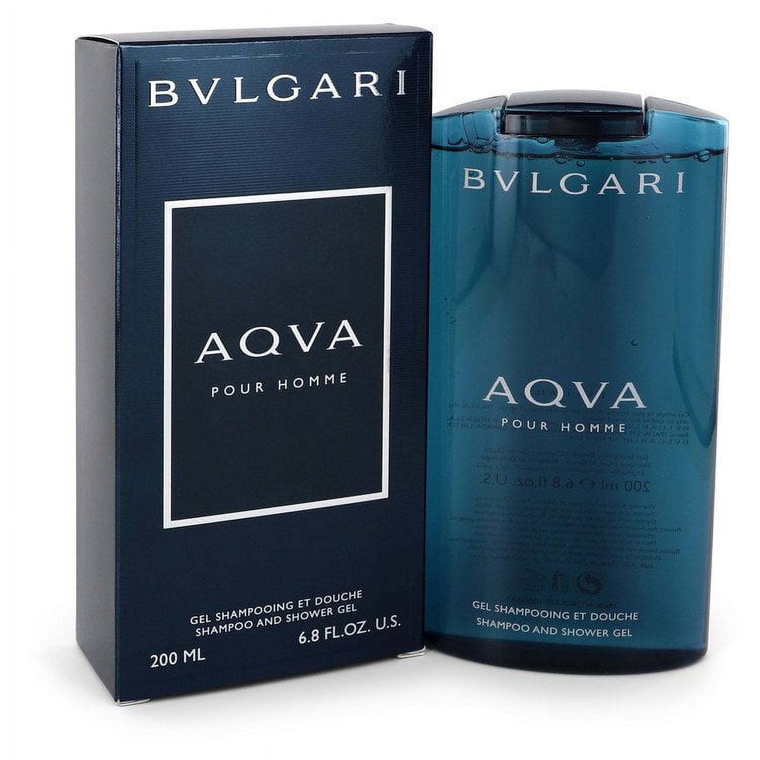 AQUA POUR HOMME by Bvlgari Men Shower Gel 6.8 oz Walmart