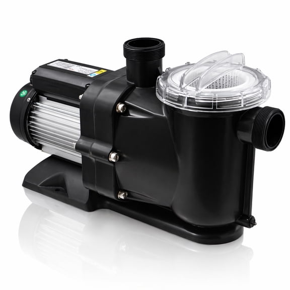 Half Off Ponds Aqua Pulse 1/3 HP Inline Pond and Pool Pump, 2000 GPH, Strainer Basket, 120V
