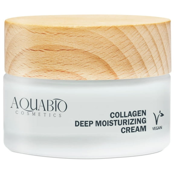 AQUABIO COSMETICS Face Moisturizer Collagen Cream | Say Goodbye to Aging With Natural Formula Anti-Aging Collagen Face Cream