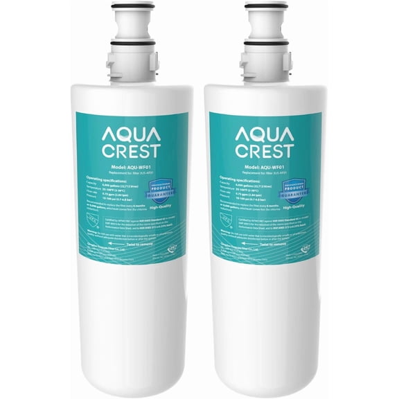 AQUACREST Water Filter Replacement for Filtrete 3US-AF01 Standard Undersink Water Filter(2 Pack )(package may vary)