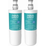 AQUA CREST 3US-AF01 Under Sink Water Filter, Replacement for Standard Filtrete® 3US-AF01, 3US-AS01, Aqua-Pure AP Easy C-CS-FF, WHCF-SRC, WHCF-SUFC, WHCF-SUF Water Filter, 2 Pack