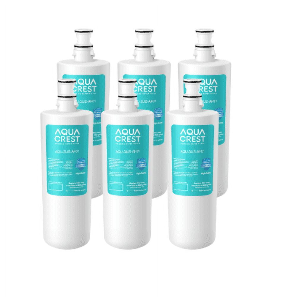 AquaCrest White Under Sink Water Filter Cartridge, 3 Count