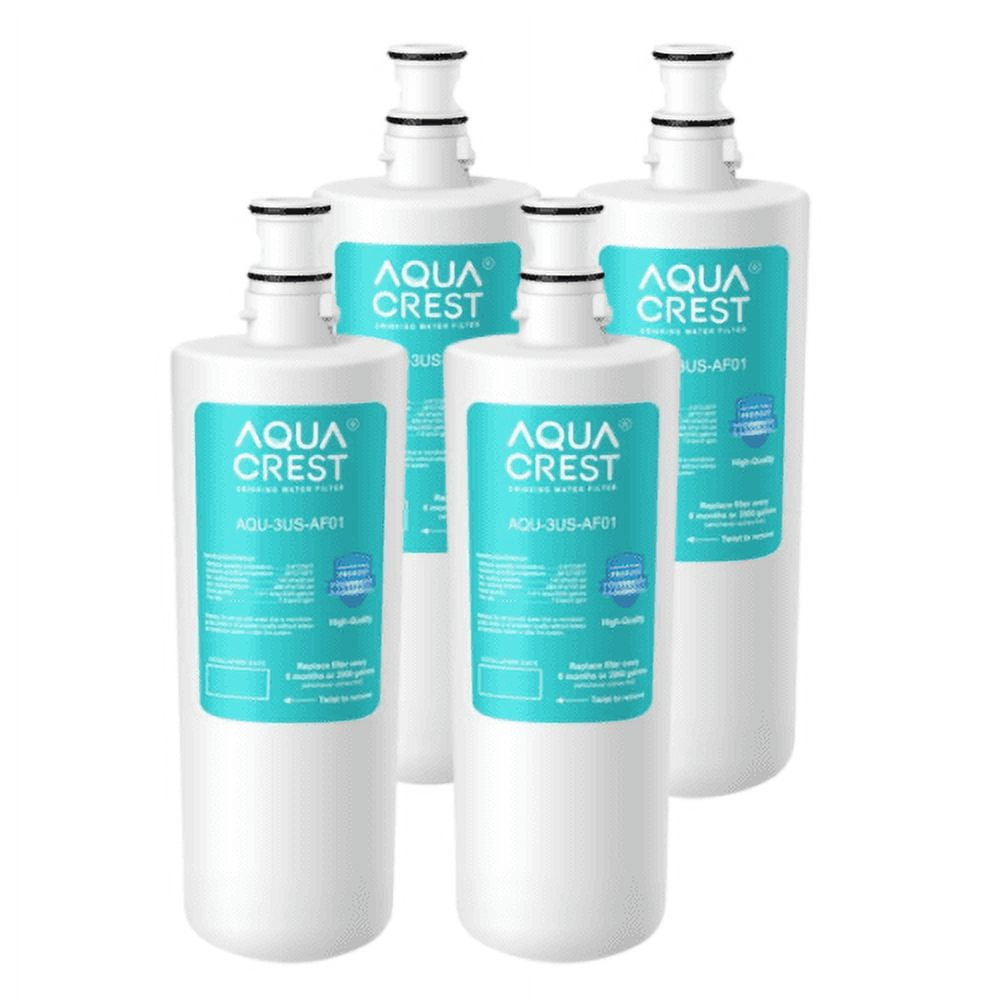 AquaCrest White Under Sink Water Filter Cartridge, 3 Count