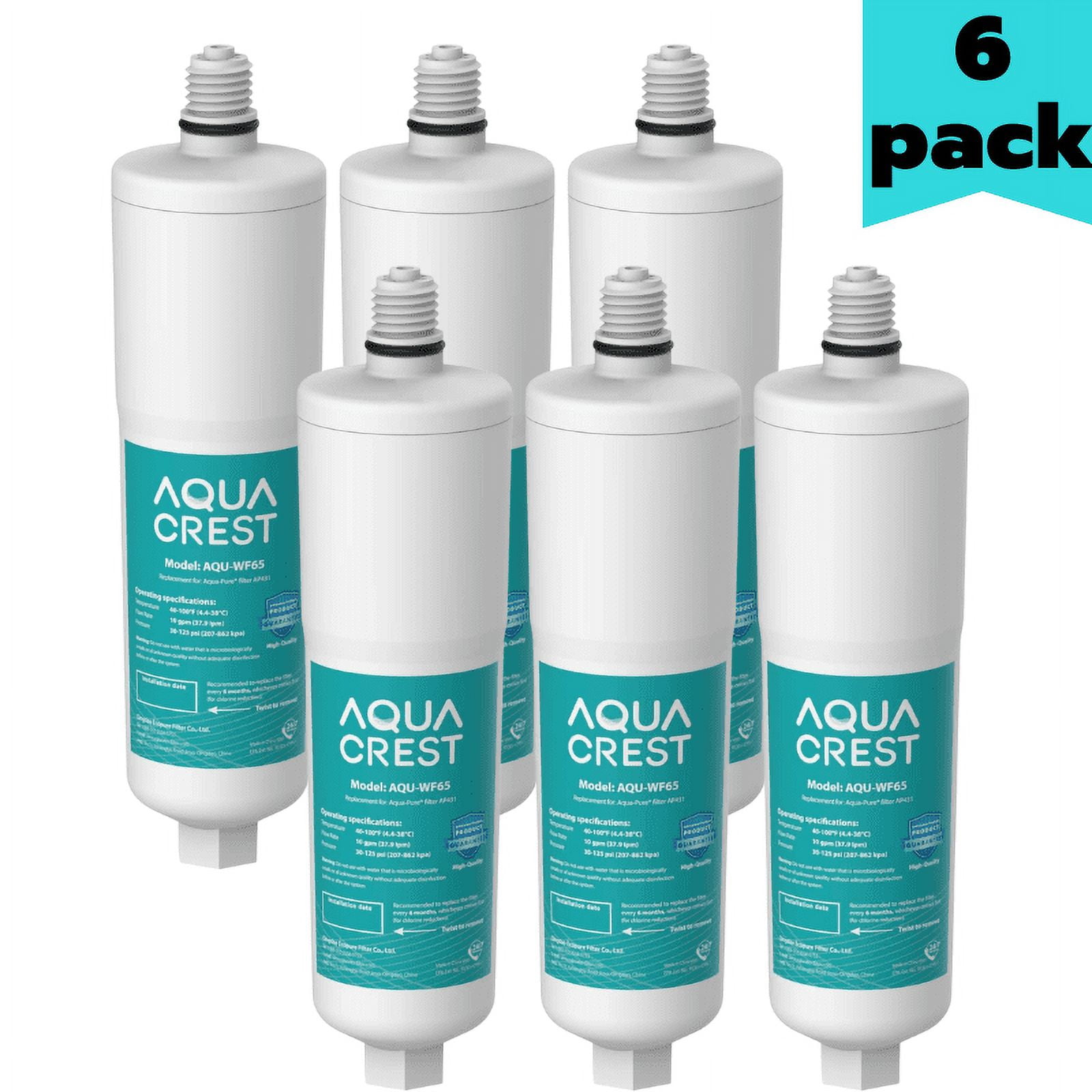 AQUACREST AP431 Replacement Cartridge for Aqua-Pure AP431, AP430SS, Whole  House Water Scale Inhibition System 