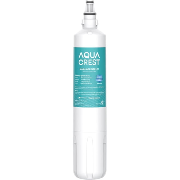 AQUA CREST F-1000 Water Filter, Replacement for InSinkErator F-1000, F-2000, F-3000, AquaPure AP Easy C-Complete, 500 Gallons, NSF/ANSI 42
