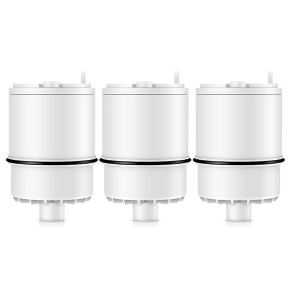AQUA CREST CF08B Faucet Filter, Compatible with All PUR® Plus Faucet Filtration System, Replacement for RF-3375®, NSF 42 Certified, 9-Month, 900-Gallon, 3 Pack
