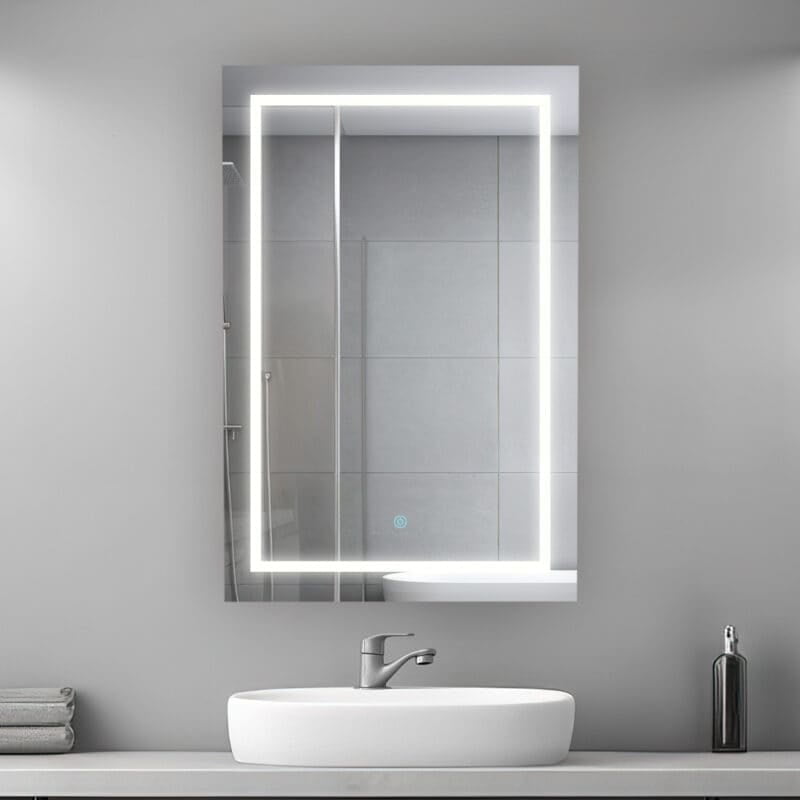 Royale Plus 24" x 30" LED Lighted Medicine Cabinet with Mirror