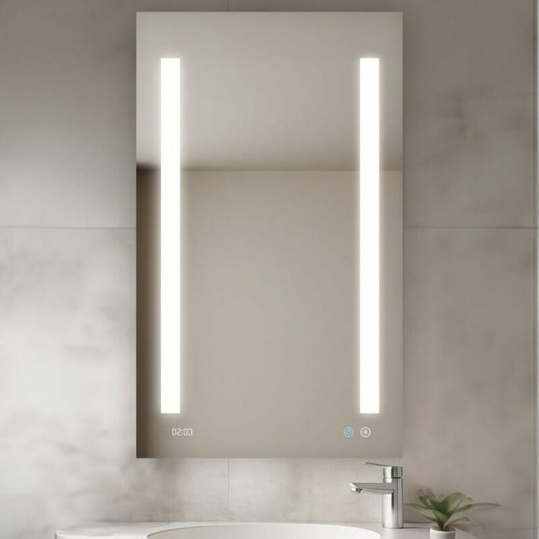 Signature Royale 24 in W x 40 in. H Recessed or Surface Mount Medicine Cabinet with Single Door,LED Lighting,Right Hinge Signature Royale 24 in W x 40 in. H Recessed or Surface Mount Medicine Cabinet with Single Door,LED Lighting,Right Hinge