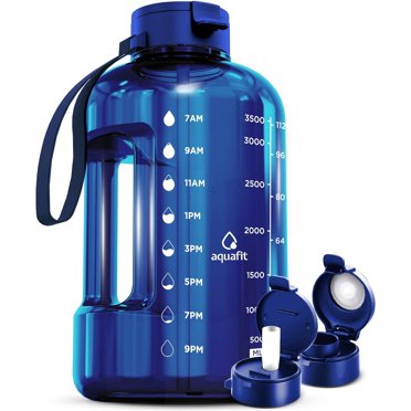 1 Gallon BPA-Free Water Bottle Jug - Reusable Plastic, Alkaline, AquaNation