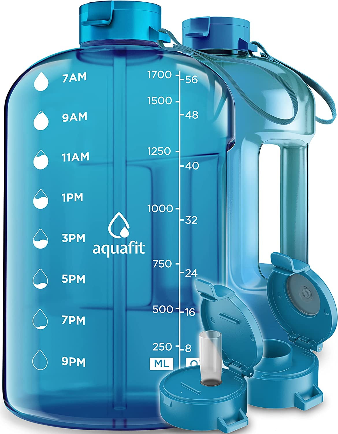 water bottles,gallon water bottle Time Marker 2L Extra Large