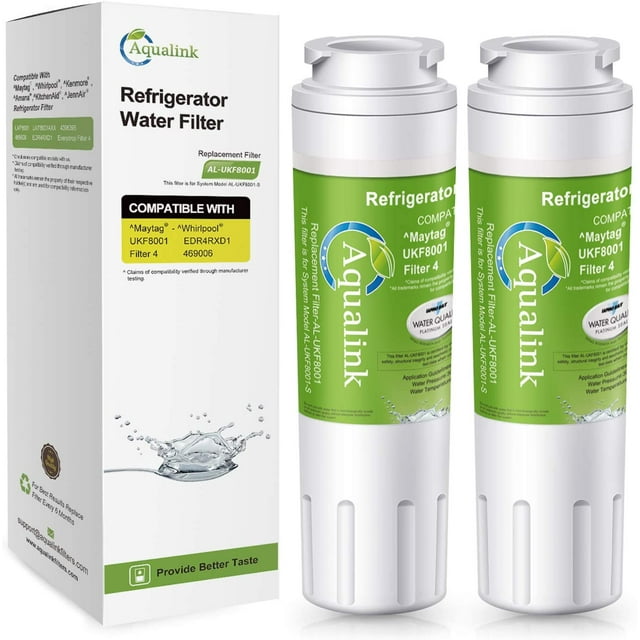 AQUALINK UKF8001 Refrigerator Water Filter Replacement for EveryDrop