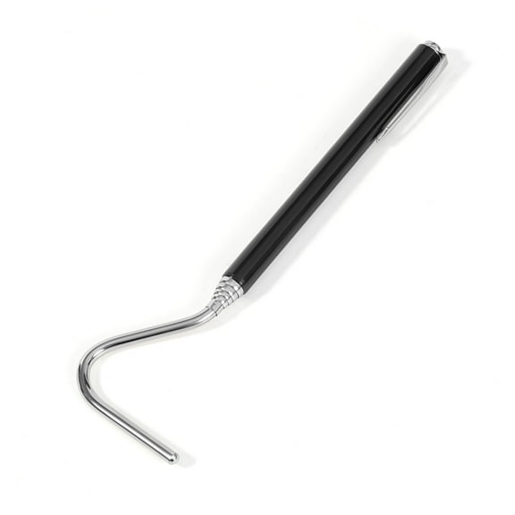AQUANEAT Reptile Snake Hook, 26inch Extendable Stainless Steel Snake Stick with Non-slip Handle