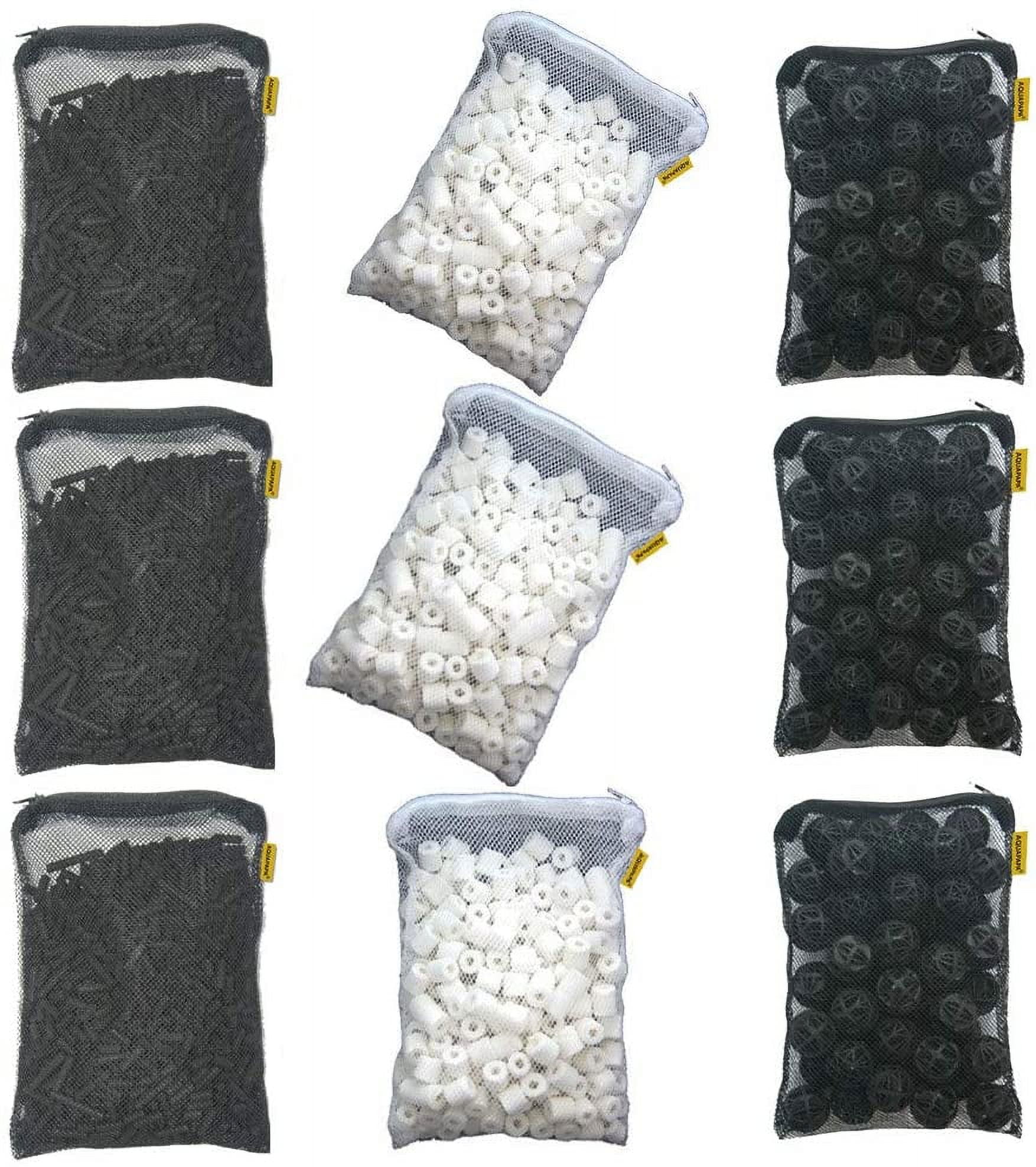 AQUAPAPA Filter Media Replacement Kit - Activated Charcoal Pellet ...
