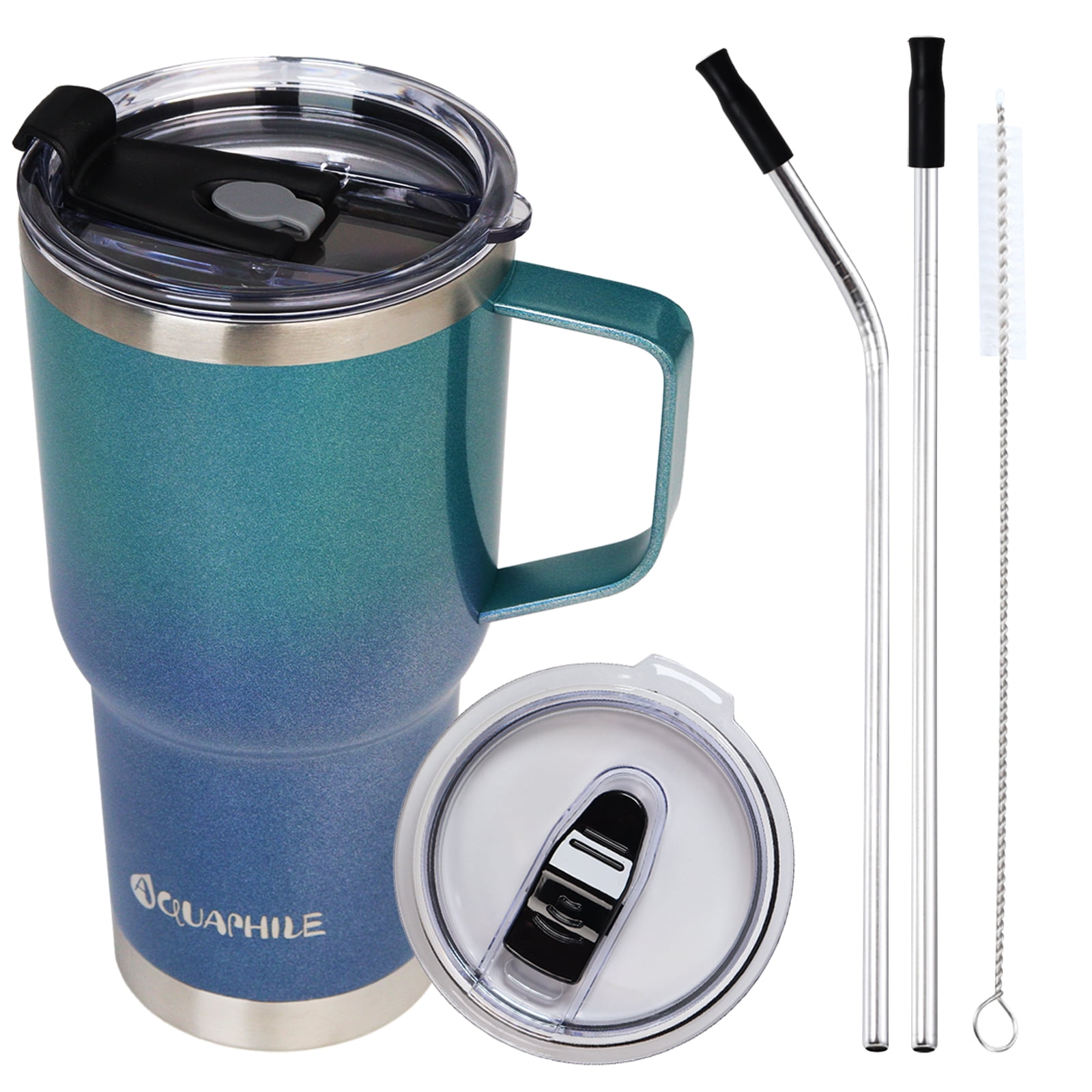 https://i5.walmartimages.com/seo/AQUAPHILE-40oz-Tumbler-Handle-Double-Walled-Insulated-Coffee-Cup-Leak-proof-Lid-Straw-Stainless-Steel-Travel-Mug-Hot-Cold-Drinks-Green-Blue_49812be0-2046-4a63-9b04-f97790707d73.c64a39d7d8da15b6a4d47bf2ad0249a5.jpeg