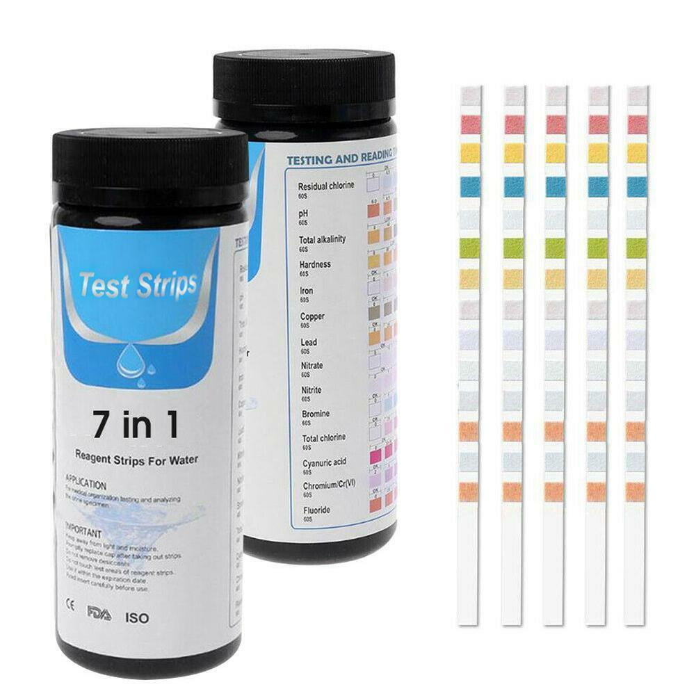 AQUARIUM PH TEST KIT 50 TEST STRIPS TROPICAL FISH TANK WATER TESTER
