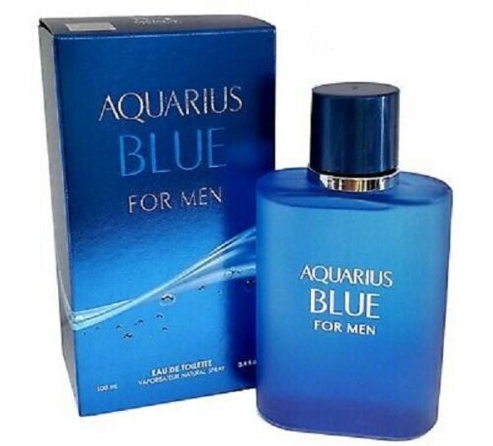 AQUARIUS BLUE men's designer EDT cologne spray by MCH Beauty / Mirage Brands
