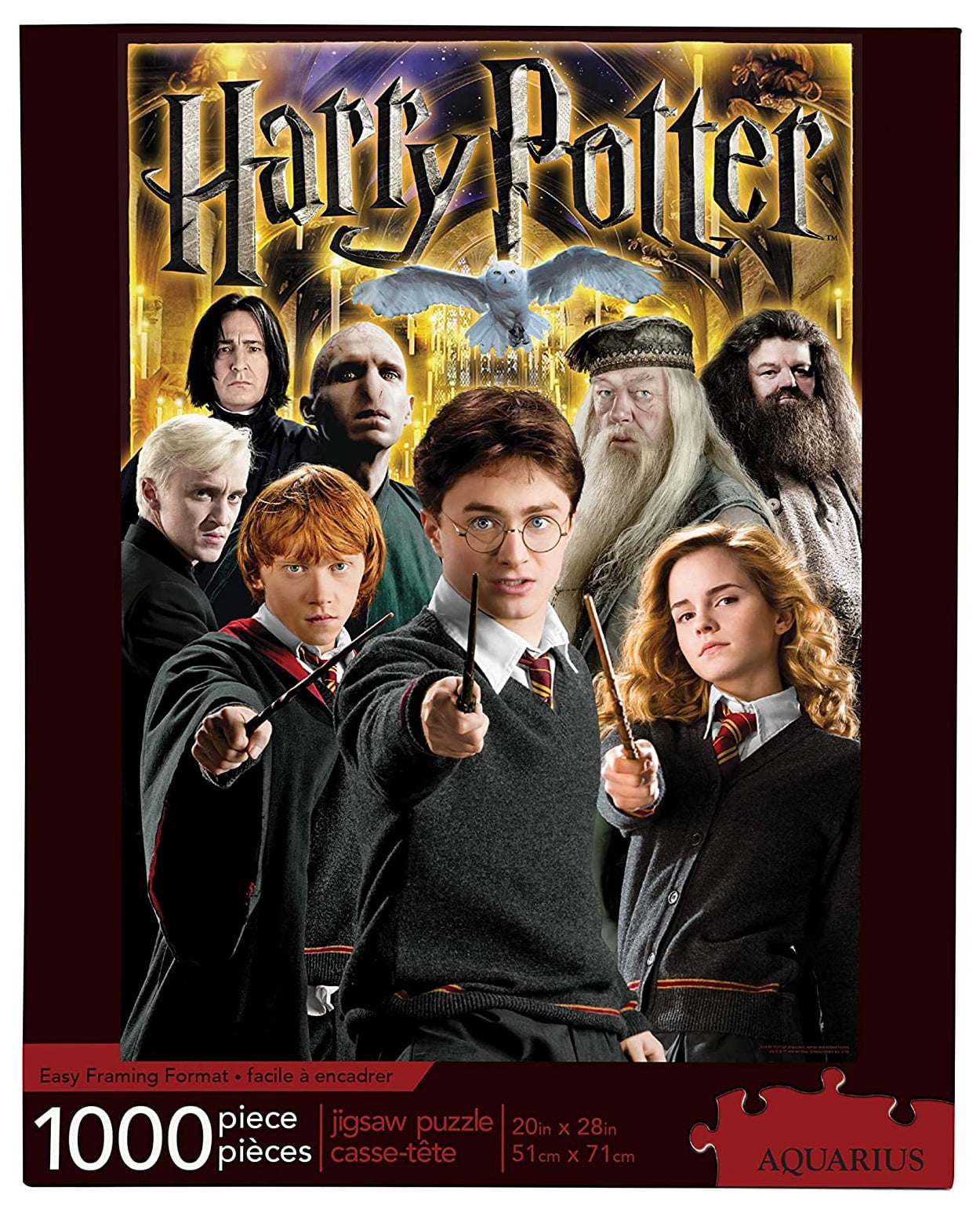 AQUARIUS Officially Licensed Harry Potter Collage 1000-Piece