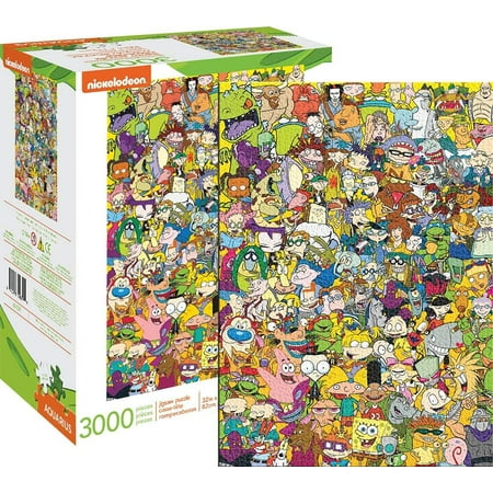 AQUARIUS Nickelodeon Cast 3000-Piece Jigsaw Puzzle