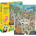 thumbnail image 1 of AQUARIUS SpongeBob SquarePants Cast 1000-Piece Jigsaw Puzzle, 1 of 4
