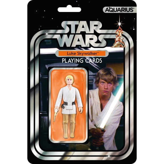AQUARIUS Star Wars Luke Skywalker Retro Toy Playing Cards Series 1