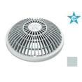 thumbnail image 1 of AQUASTAR POOL PRODUCTS 8" Light Gray Round MoFlow Suction Outlet Cover and Mud Frame, 1 of 1
