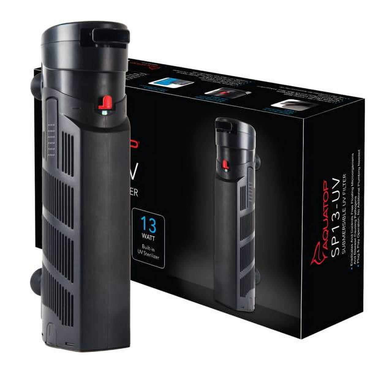 AQUATOP 264 GPH Internal Filter with 9 Watt UV Sterilization SP9UV