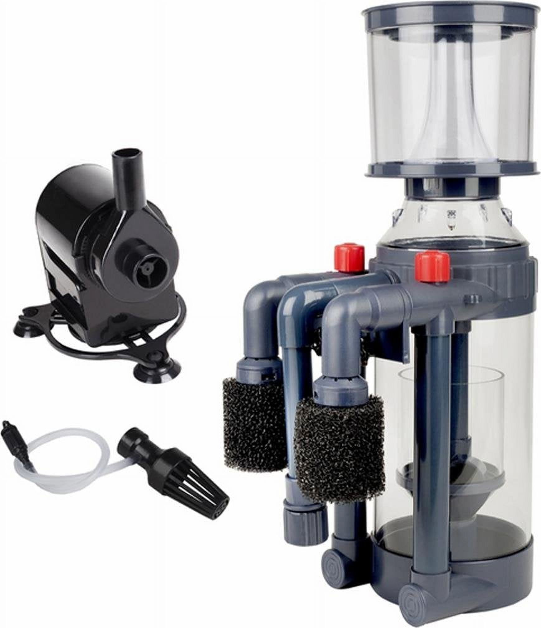 Aquatop Xyclone 370 GPH Gray Protein Skimmer for Aquariums