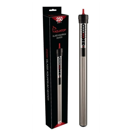 AQUATOP GH-250W 250 Watt Aquarium Submersible Glass Heater