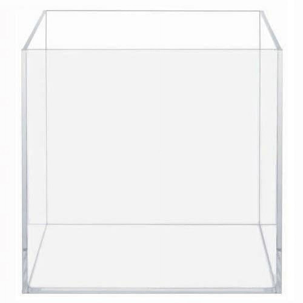AQUATOP HCC-8 High Clarity Low Iron Glass 2.11 Gallon Cube Aquarium