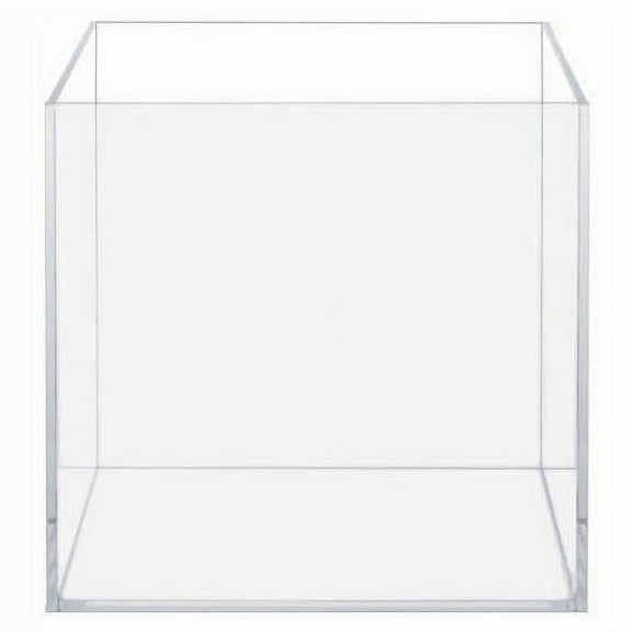 AQUATOP HCC-8 High Clarity Low Iron Glass 2.11 Gallon Cube Aquarium