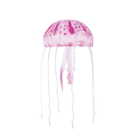 AQUATOP JF-01PI 4 Inch Pink Floating Jellyfish Decor