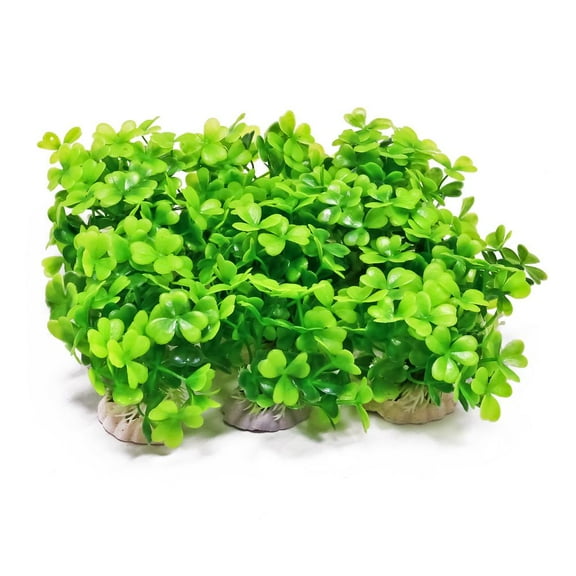 AQUATOP PD-MULTI1 12 Pack 3 Inch Plastic Aquarium Plants